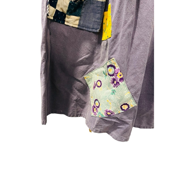 Katy The Flower Lady Vintage Patchwork RARE Dress Size 12 Festival Hippie Boho - Picture 8 of 12